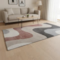 Hot Selling Modern Design Living Room Area Rug Short Pile Microfiber Home Alfombras