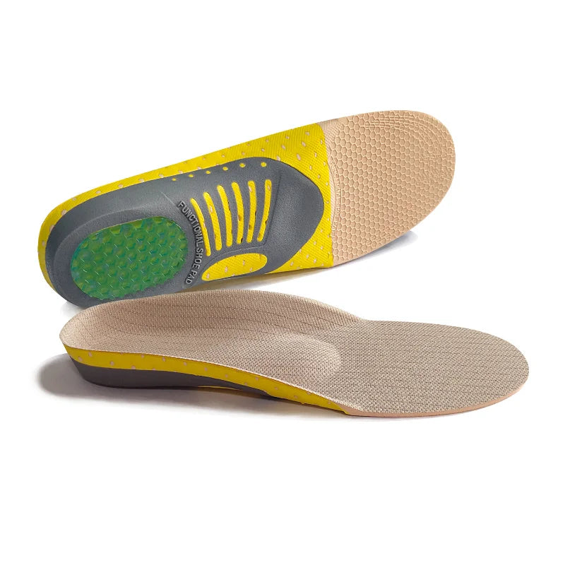 Premium Orthotic Gel Insoles Orthopedic Flat Foot Health Sole Pad for Shoes Insert Arch Support Pad for Plantar Fasciitis Unisex