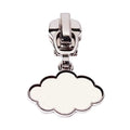 Fashion Designer Zipper Puller Clothing Logos Custom Nickle Plating Shoes Accessories Metal Puller Slider
