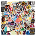 100PCS Classic Retro Music Drama Hamilton Sticker for Bottle Notebook Decoration