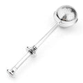 2026 New Stainless Steel Retractable Strainer Tea Ball With Handle Leaking Tea Compartment Syringe Shape Tea Leaves