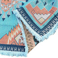 100% Cotton Bohemian Throw Blanket Custom Tapestry Woven Blanket Sofa Blanket