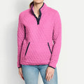Custom Womens Kanga Pocket With Hidden Zippers Outdoor Quilted Snap Sweatshirt
