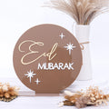 Pafu Muslim Gifts Eid Mubarak Ramadan Decorations Acrylic Desk Ornaments Eid Mubarak Sign