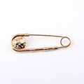 ZF Hot Selling Alloy Double lion Brooch Pin Trendy Fashion Dress Jewelry for Women