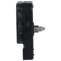 6168S Wall Sweep Silent Silver Spindle Clock Movement With Metal Hanger