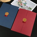 Custom Logo Paper Certificate FolderDegree Graduation Holder CoverA4 Paper File Certificate Holder