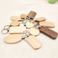 Wooden Key Ring Keychain Wooden Keychain Custom LOGO Advertising Promotional Gifts Key Ring