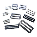 Custom Color Underwear Accessory Alloy Metal 9 Shape Underwear Hook Buckle for Swimsuit Lingerie