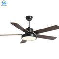 Best Ceiling Fan Manufacturers 42/52 Inch Ceiling Fan with Light Kit  with Remote Control 5 Blades MDF Fan Light