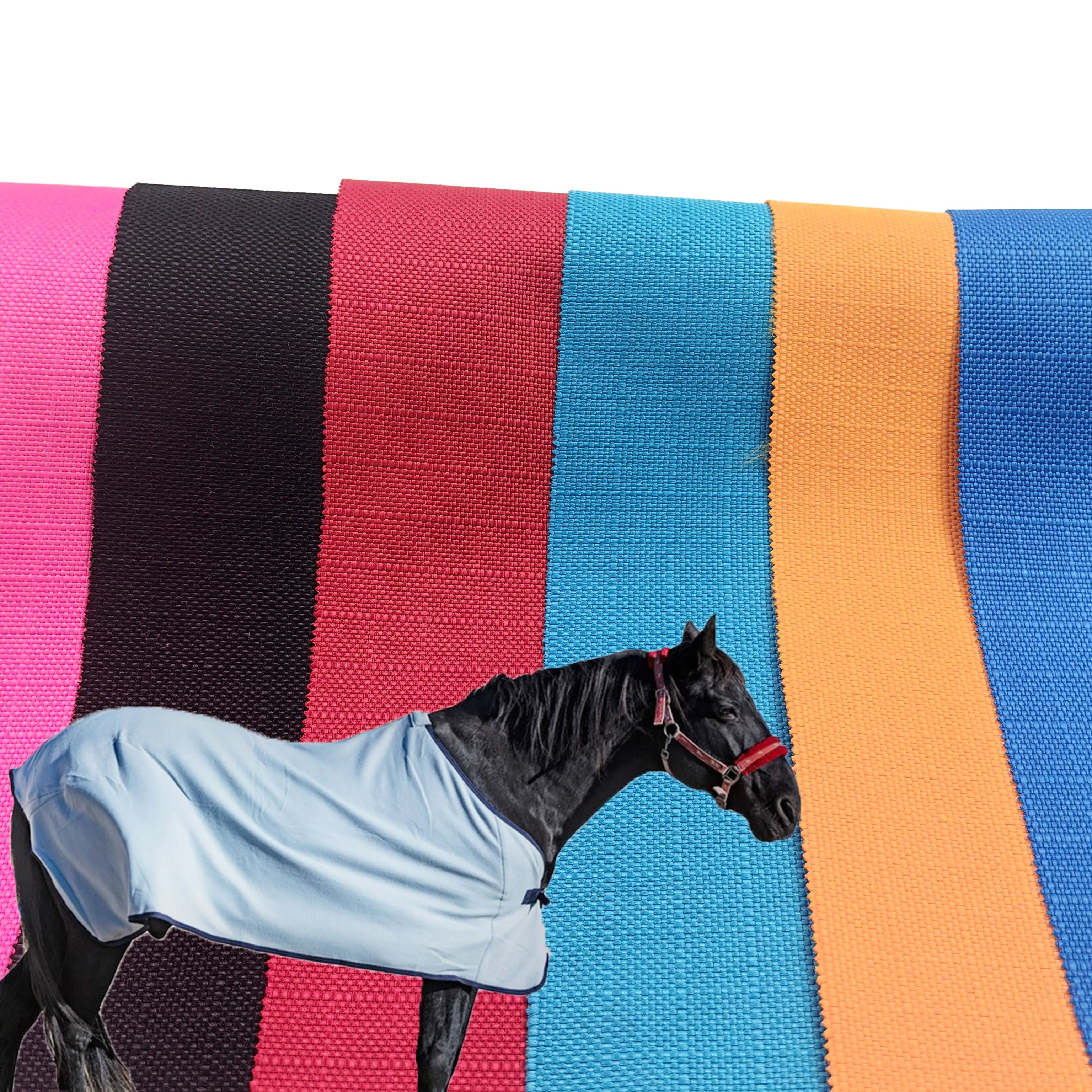 Wholesale 1200D 100% Polyester Eco-Friendly Outdoor Horse Rug Ripstop Fabric