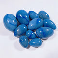 HY Wholesale Natural Blue Aventurine Egg Ornament Healing Stone for Home Decoration Crafts Jade Eggs