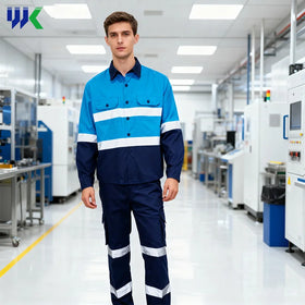Unisex New Design Breathable Cotton Hi Visibility Workwear with High Visibility Shirt and Pants for Spring Summer Autumn