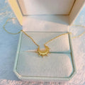 2026 Wholesale Fashionable Women's Ethnic Sun Star Chain Jewelry Vintage Sun Stainless Steel Gold Pendant Necklace