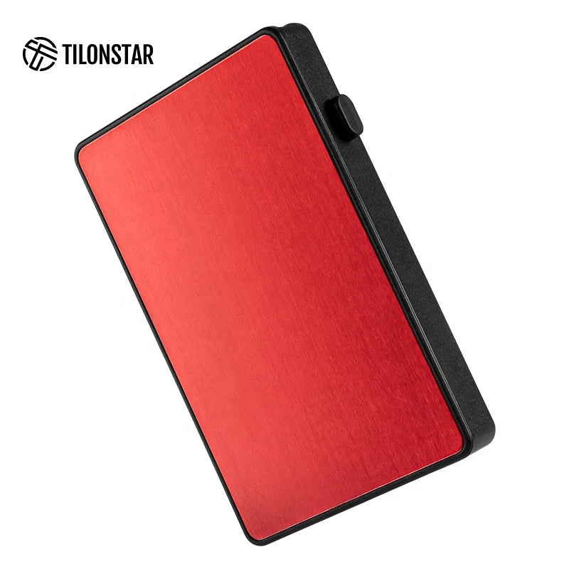 Aluminum Pop up Wallet Mens Card Case Slim Rfid Card Tarjetero Hombre Automatic Card Wallet