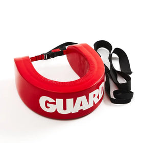 Water NBR Lifesaving Tube Red Swimming Rescue Lifeguard Floating Buoy 150N Buoyancy 100x15x7.6cm for First Aid