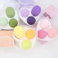 3pcs/box Beauty Sponges Set Wholesale Beauty Sponge Egg Set Customized Soft Skin Friendly Non-Latex Washable Makeup Sponge OEM