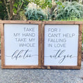 JUNJI Home Wall Decor Framed White Sign Blank Farmhouse Sign Wood Wall Decorations Rustic Blank Wood Signs