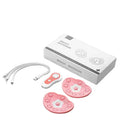 Electric 16 Massage Heads Vibrator Female Tight Breast Care Patch Vibration Hot Breast Enhancement Massage Machine