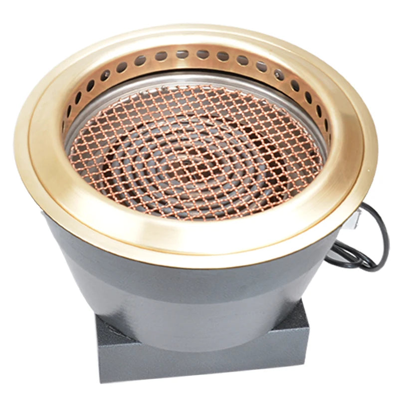 Restaurant Commercial Indoor Barbecue Sumgyap Grills Japanese Table Embedded Smokeless Electric Korean Bbq Grill with Purifier