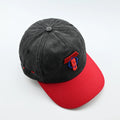 Outdoor Vintage 2 Tone 5-Panel Running Hat Custom 3D Embroidery Logo Sport Unstructured Cotton Dad Cap