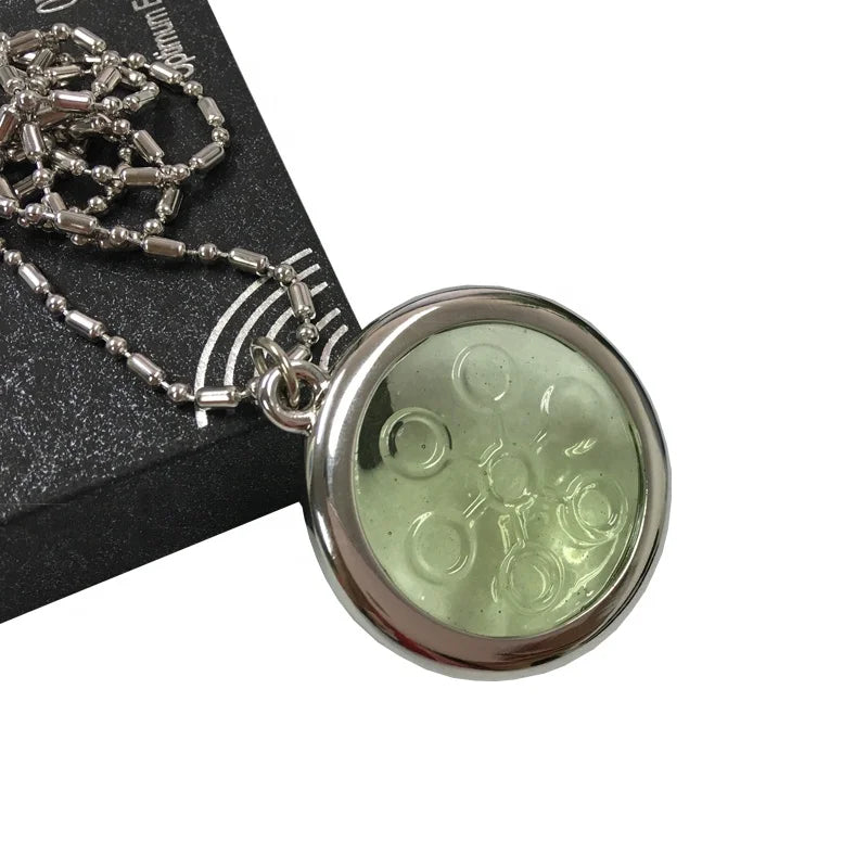 Japanese Quantum Healing Bio Scalar Energy Pendant High 5000CC Ions Classic Style Stainless Steel Jewelry Children's Gift Charm
