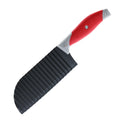 Stainless Steel Wave Fries Cutter Slicer Rubber Handle Crinkle Cutter for Veggies French Fries Potato Carrot Fruit Cutting Tools