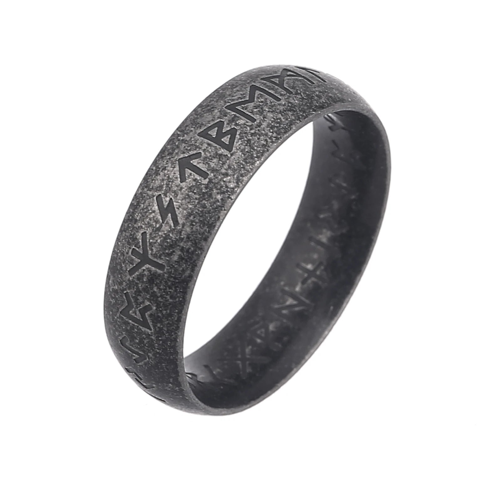 Viking Souvenir Stainless Steel Ring Men's Viking Ring Norse Rune Ring Viking Jewelry