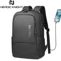 HEROIC KNIGHT Backpack Custom logo Oxford Business Bag Anti-theft Laptop Backpack with Usb Port Multi Functional Storage Bag