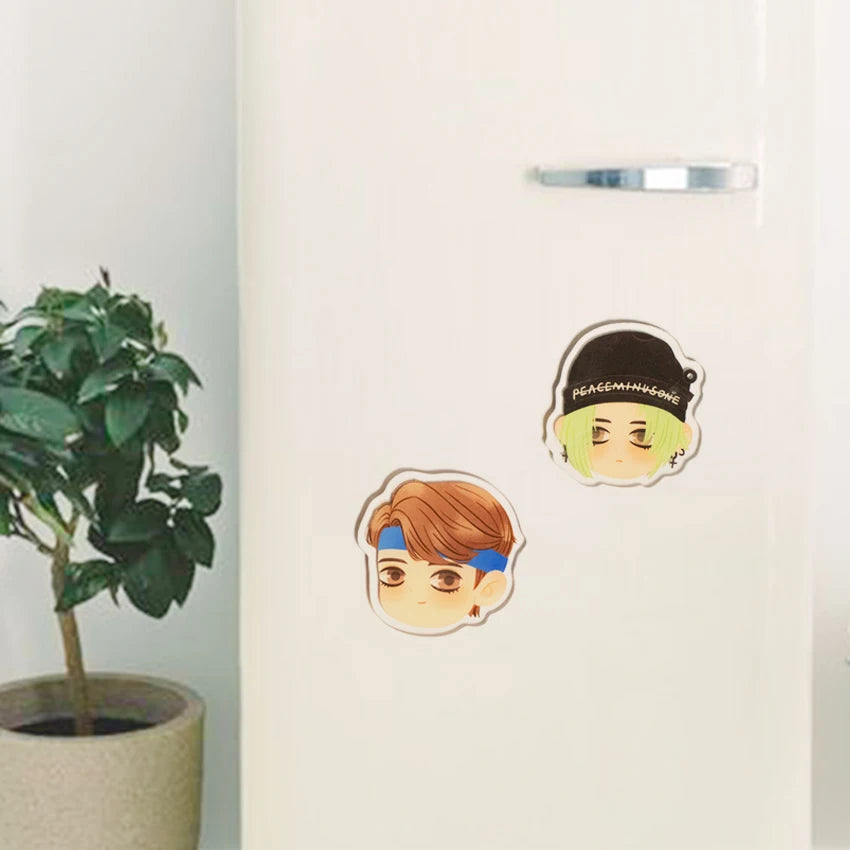 Popular AOYU Large Size Eco-Friendly Waterproof Lightweight Refrigerator Magnetic Shape Sticker Fast Shipments New Wholesale
