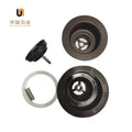Hollow Screw for Drain Valve Kitchen Sink Strainer Basin Drain Stopper With Integral Drain