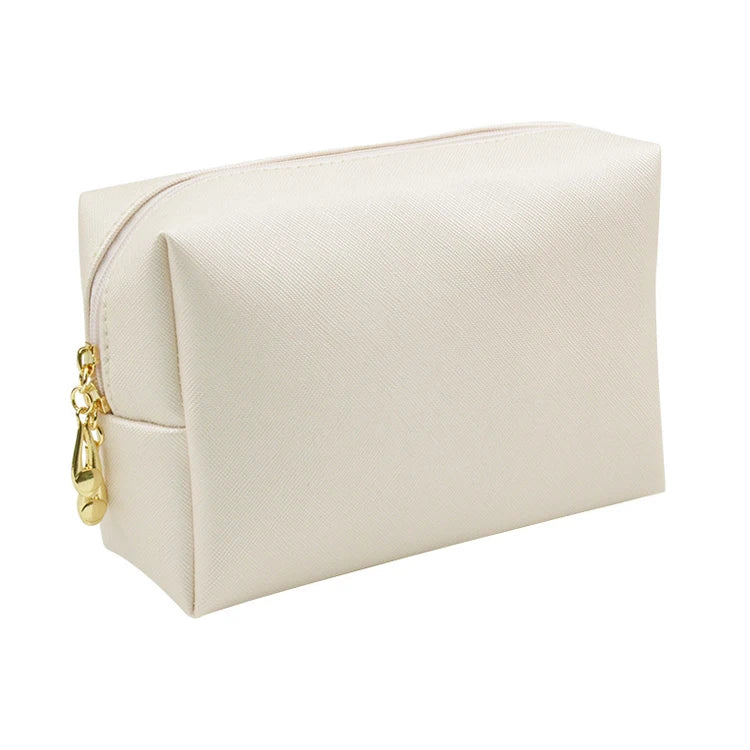 Factory Sale Waterproof PU+Nylon Zipper Whole Color Travel Cute Fashion Storage Customized Color Size Cosmetic Makeup Bag Women