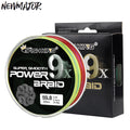 FISHKING 100m/300m/500m 9X PE Braided Floating Fishing Line for River Lake Stream Ocean Beach Fishing