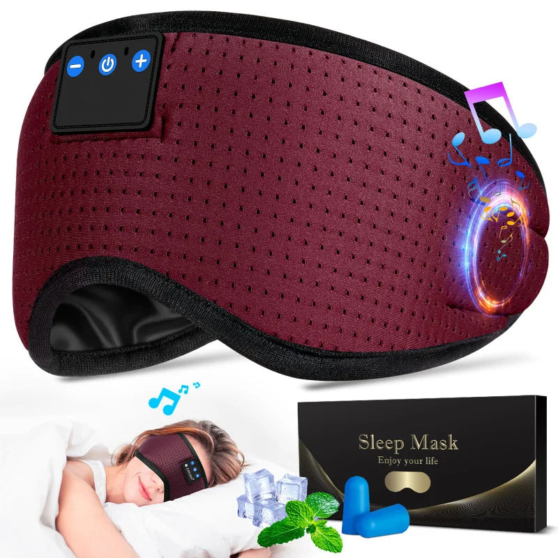 BT5.2 Smart Eye protection Instrument Music Eye Mask Cool Breathable Shading Eye protection Sleep Mask