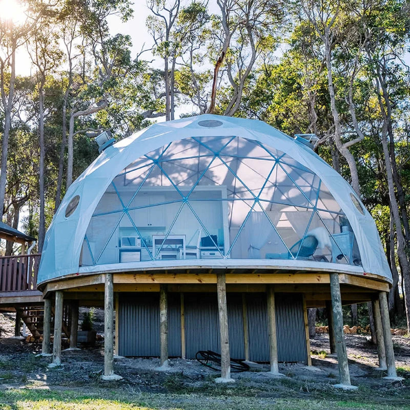 OEM Glamping Igloo Outdoor Camping Luxury Hotel Crossover Dome Tent