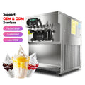 Moseener 2+1 Mixed Commercial Automatic China Ice Cream Maker Machine Soft Serve Ice Cream Machine for Sale