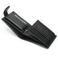 Wholesale Custom Vintage Short Open Genuine Leather RFID Wallets for Men
