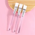 Wholesale Beauty Tools Nylon Hair Crystal Plastic Handle Mask Brush