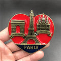 UAE Italy Holland Singapore  Malaysia India Metal Magnets for Fridge Tourist Gift