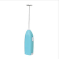 Electric Handheld Egg Beater Stainless Steel Coffee Milk Tea Blender Milk Frother Household Kitchen Whisk Cooking Accessories