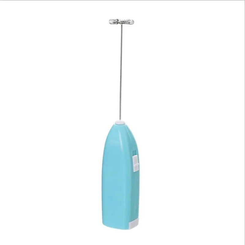 Electric Handheld Egg Beater Stainless Steel Coffee Milk Tea Blender Milk Frother Household Kitchen Whisk Cooking Accessories