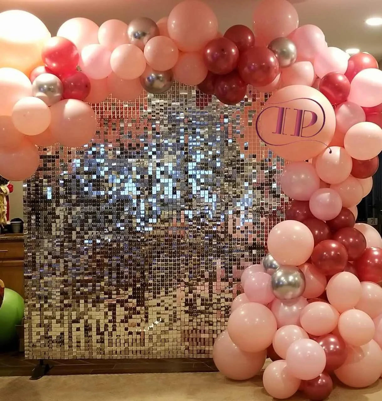 High Quality Sequined Confetti Balloon Wedding Party Decoration Accessory Photography Portable Square Extra Light Perfect