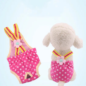 Wholesale Female Girl Suspender Sanitary Shorts for Dogs
