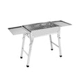Hot Sale Commercial Outdoor Portable Stainless Steel Folding Touch Control Barbecue Smoker Charcoal BBQ Grills for 3-5 People