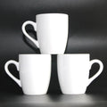 Customizable White Porcelain Ceramic Coffee Mug Set Classic 10*8*5.5cm Travel Mugs with Logo 1 User Opp Bag/Color Box