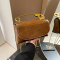 Summer New Fashion Handbags 2025 Hot Light Ladies Hand Bags Vegan PU Chain Shoulder Pin Purse Ladies Office Hand Bags for Women