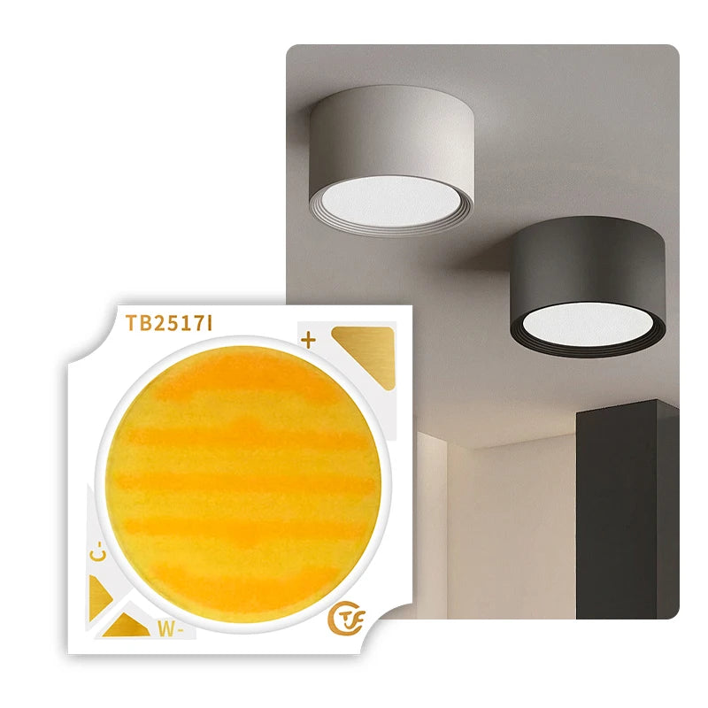 For Opto COB LED Chip 150W-300W 18-30W WHITE Bridguelux1835 CRI 80 2-Year Warranty 120 Viewing Angle 130lm/W