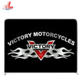 8ft Pillow Case Style Display Easy Setup 10ft Illuminating Light Box Tradeshow Booth With Tv