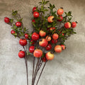 2022 New Home Decor Foam Berries Artificial Pomegranate Artificial Fruit for Sale