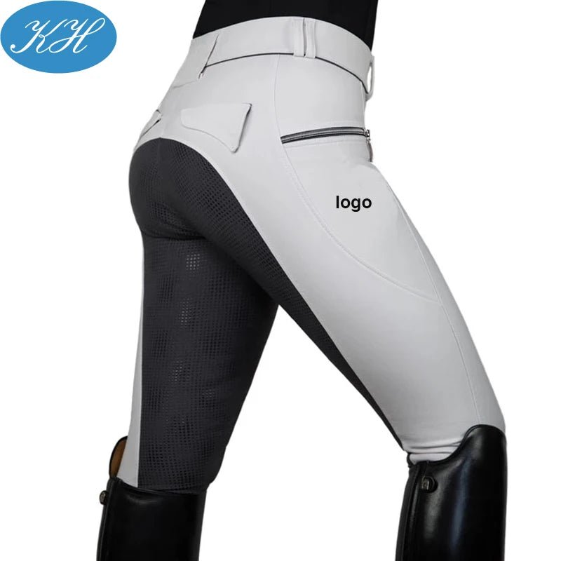 Custom Top Quality Horse Riding Clothing High Waist Jodphurs Riding Breeches MegaBDM
